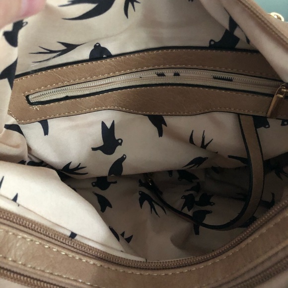 Tan shoulder bag - Picture 5 of 6